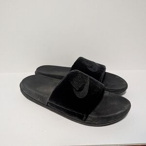 Nike Women's Offcourt Slide SE 'Triple Black' - Size 10